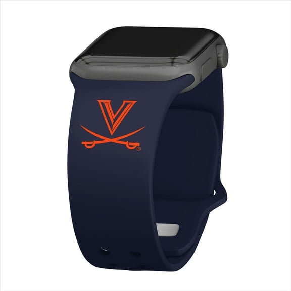 Cavaliers Silicone Watch Band for Apple Watch - (42/44/45/49mm(46mm Series 10) Navy) by Affinity Bands