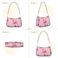 thumbnail image 7 of FORMRS Womens Shoulder Bag with Chain Strap Clutch Purse Cute Tote Handbag, Cartoon Doughnuts, 7 of 7
