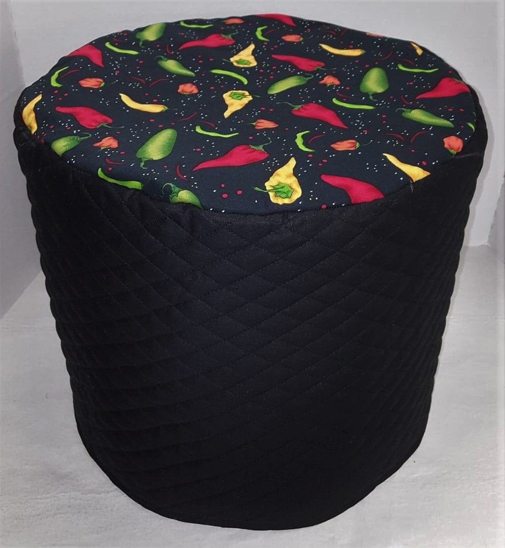 Quilted Hot Peppers Cover Compatible with Ninja Foodi Tendecrisp