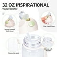 thumbnail image 4 of QCQHDU BPA-free 33.8 oz White Plastic with Bottle Brush & Filter, 4 of 6