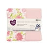 Parent's Choice 100% Cotton Fitted Crib Sheets, 2-pack, Pink Floral