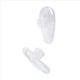 thumbnail image 3 of Almohadillas de Nariz de Silicona de Empuje Suave Oval en Soportes de Vidrios (Transparente, 15 Pares), 3 of 4