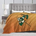 thumbnail image 4 of Greensboro Grasshoppers Fleece Blanket, Very Soft Microfiber Flannel Blanket for Couch Warm and Cozy for All Seasons, 4 of 6