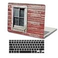 thumbnail image 1 of KSK KAISHEK Hard Shell Compatible with MacBook Pro 13 inchs( Touch Bar, 2016-2022) + Black Keyboard Cover Model A2338 M1&A2289&A2251&A2159&A1989&A1706&A1708 Red series 0177, 1 of 5