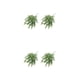 thumbnail image 2 of Wosthever 2 uds lavanda artificial flor falsa 7 puntas planta ramo fiesta boda jarrón decoración fotografía accesorios verde Verde 2piezas, 2 of 6