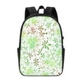 thumbnail image 2 of YFYANG 17" Laptop Backpack, Green Retro Floral Pattern Fashion Travel Work Backpack with USB and Headphone Cable Interface for Men and Women, 2 of 8