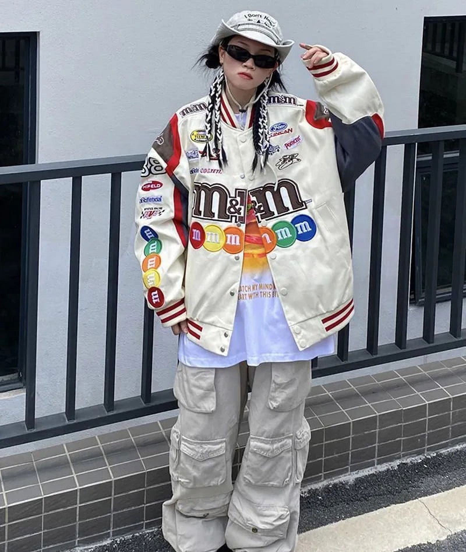 DHgate.com:Mens and Womens Retro Baseball Jacket