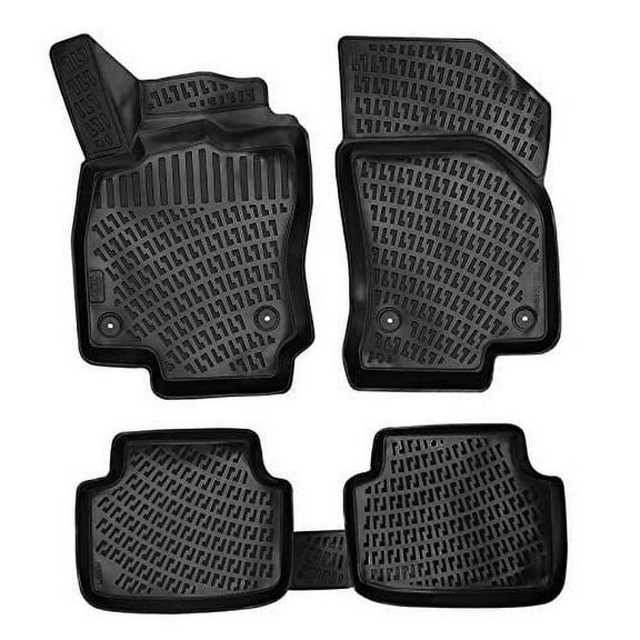 All Weather Floor Mats Compatible with Volkswagen Arteon 2019-2022