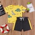 thumbnail image 2 of Mercatoo Summer Outfit Girls Size 6 Baby Boy Clothes 2PC Clothes Set Ropa Hawaiana Para Western Shirts For Girls, 2 of 9