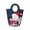 B, variant on Denim Christmas Gift Bags Set - Reusable Holiday Sacks for Candy, Festive Party Favors, Gift Exchange, Christmas Stocking Stuffers, Tree Decorations and Family Celebrations