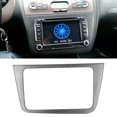 thumbnail image 3 of Stereo Dash Panel Frame 2 Din GPS DVD  Fascia Fit For Se-at Altea 2004-2015 LHD, 3 of 8
