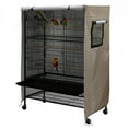 thumbnail image 1 of Yeacher Birdcage Cover Night Birdcage Cover Sleep Helper for Brid Cage with Window Drawstring Bird Cage Waterproof Windshield Dust-proof Parrot Cage Cover Breathable Washable Birds Cage Seed Catcher, 1 of 8