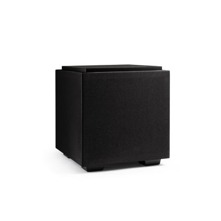 Definitive Technology - Descend DN8 8" Sub, 3XR Architecture, 500W Peak Class D Amplifier & (2) 8" Bass Radiators - Black