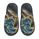 thumbnail image 1 of Fotbe Astronaut Starry Night Pantuflas Peludas para Mujer con Estampado, Zapatillas de Peluche, Zapatos de Invierno para Casa, Uso Interior y Exterior-Large, 1 of 8