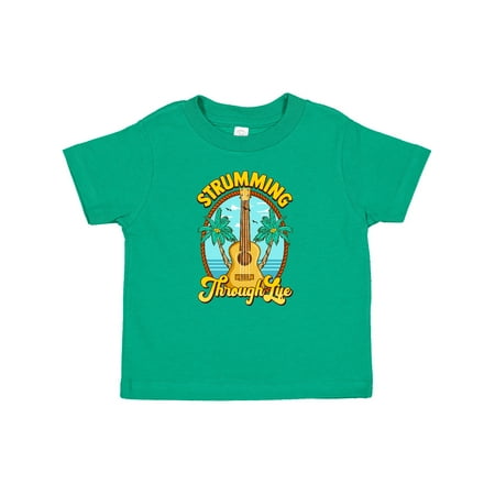 

Inktastic Ukulele Hawaiian Music Gift Toddler Boy or Toddler Girl T-Shirt