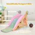 thumbnail image 4 of Costway 4-in-1 Rocking Horse & Slide Set Toddler Slide Playset w/Basketball Hoop, 4 of 12