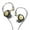 Black, variant on KZ EDX Pro In Ear Earphones, White