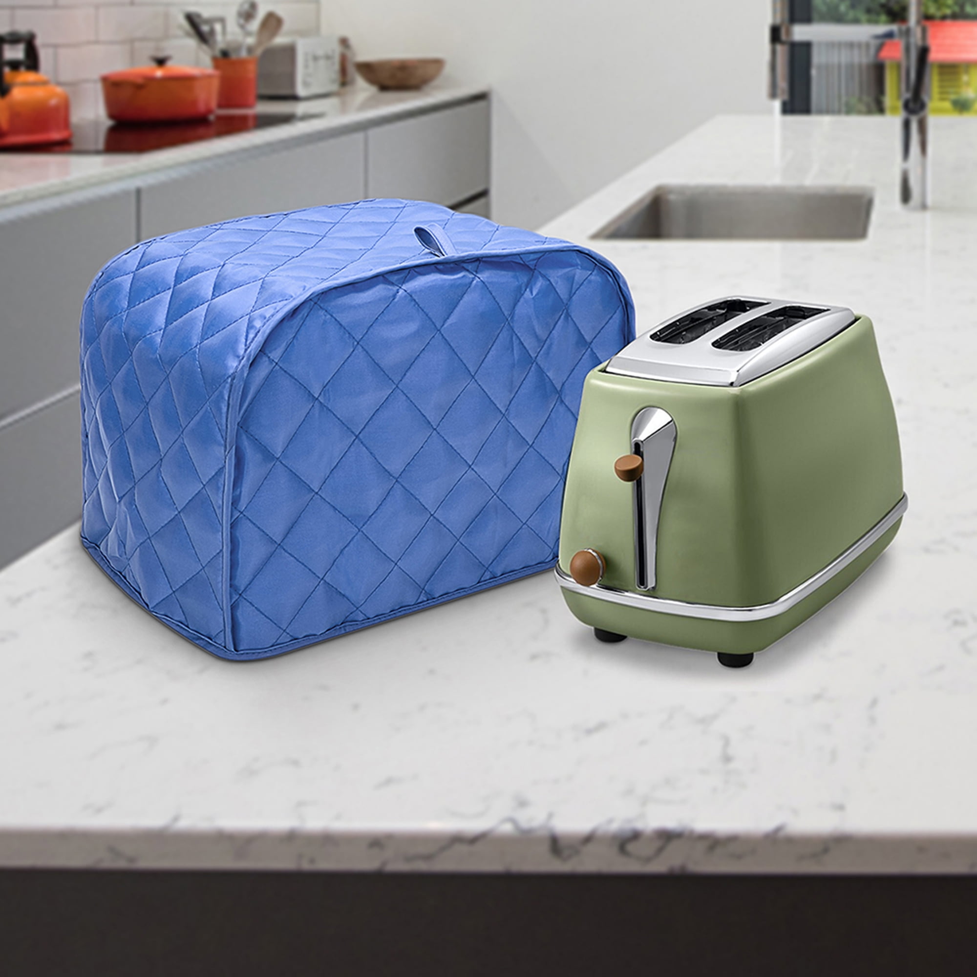 2 Slice Toaster Cover For Kitchen Toaster Dust & Fingerprint Protection