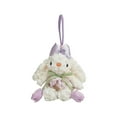 thumbnail image 2 of Cute Easter Floppy Ear Rabbit Plush Bag Charm Pendant,4.72" Lop-eared Plush Bag Charm,Backpack Pendant,Small Stuffed Animal,Keychain,Perfect As A Birthday Gift For Girls.H, 2 of 7