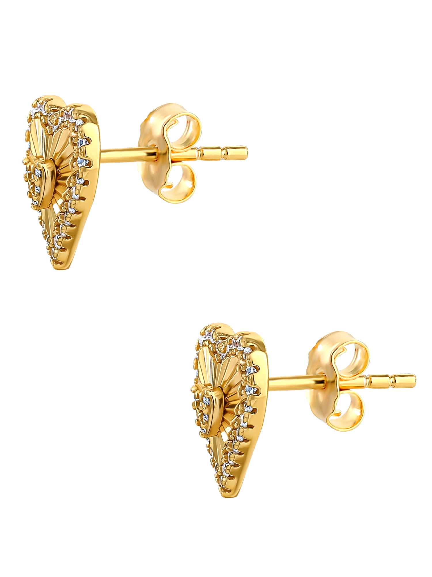 アクセサリー HUMAN MADE Heart Silver Earring gold Human Made - HEART SILVER EARRING | HBX - Globally Curated