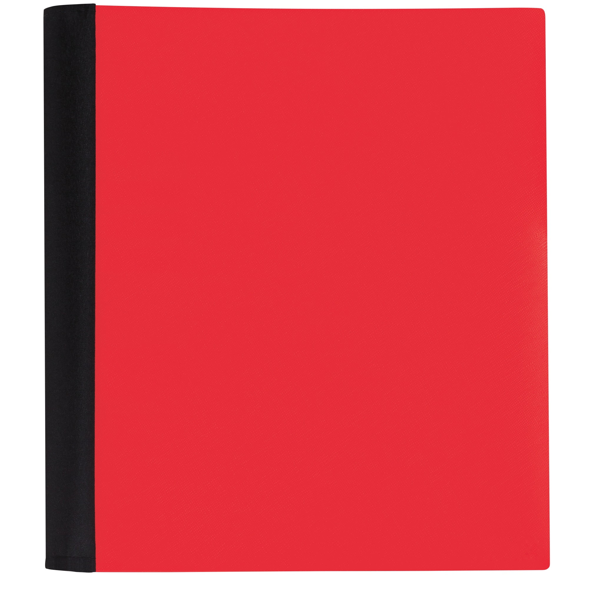 Office Depot® Brand Stellar Notebook With Spine Cover, 8-1/2' x 11', 5 Subject, College Ruled, 200 Sheets, Red