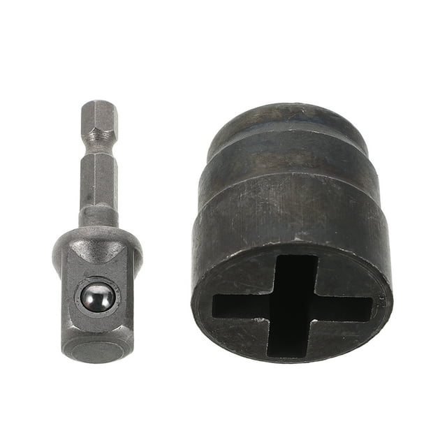 ETHZZLE Stabilizer Jack Socket Car Lifting Socket Carbon Steel Screw Tightening Automotive Maintenance 1Pack