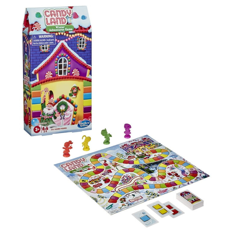 Candy Land: Winter Adventures Edition Board Game for Kids 3 and up