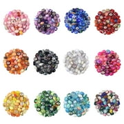 European Large Hole Beads, Spacer Beads, Rhinestone Craft Beads for DIY Charms Bracelet Jewelry Making