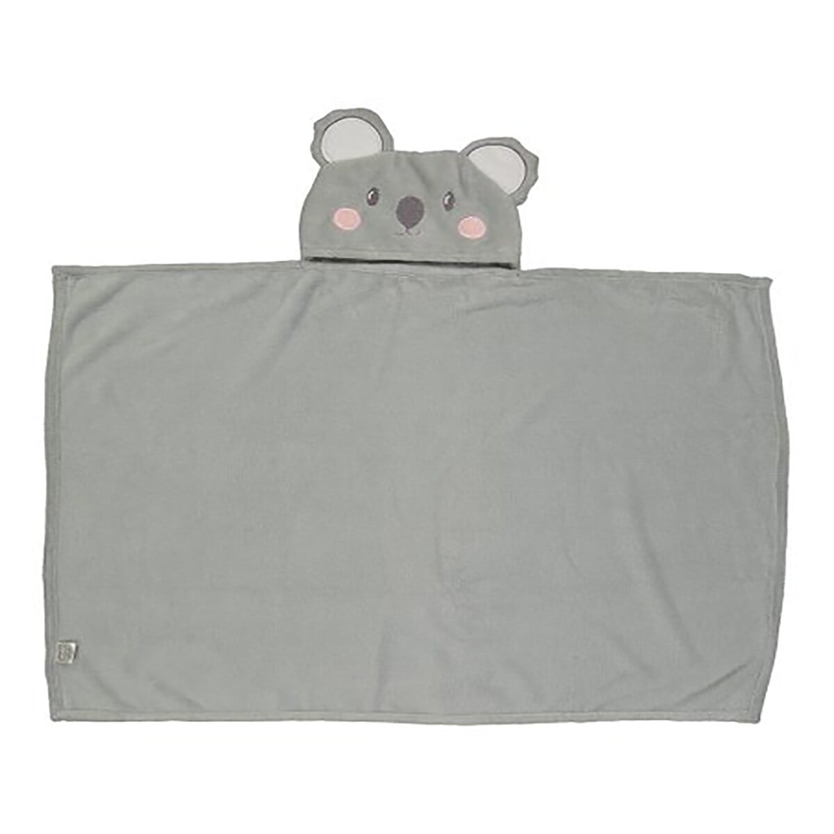 Blue-Eyed Baby Koala Throw Blanket by holbrookart