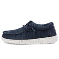 thumbnail image 4 of HeyDude Kid Wally Stretch Sox Zapatos Slip-On Azul Marino Talla 6 Niño Grande, 4 of 6