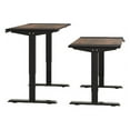 thumbnail image 3 of MXTARK Height Adjustable Electric Standing Desk（Roller） with Memory Settings, it Stand Desk with Splice Board, Black Finish,55", 3 of 8