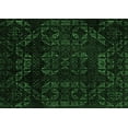 thumbnail image 1 of Ahgly Company Indoor Rectangle Abstract Emerald Green Modern Area Rugs, 6' x 9', 1 of 4