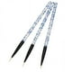 thumbnail image 1 of 2X 3x Nail Art Liner Brush Gel Pintura Pincel Pluma para Líneas Alargadas Azul 2 piezas, 1 of 8