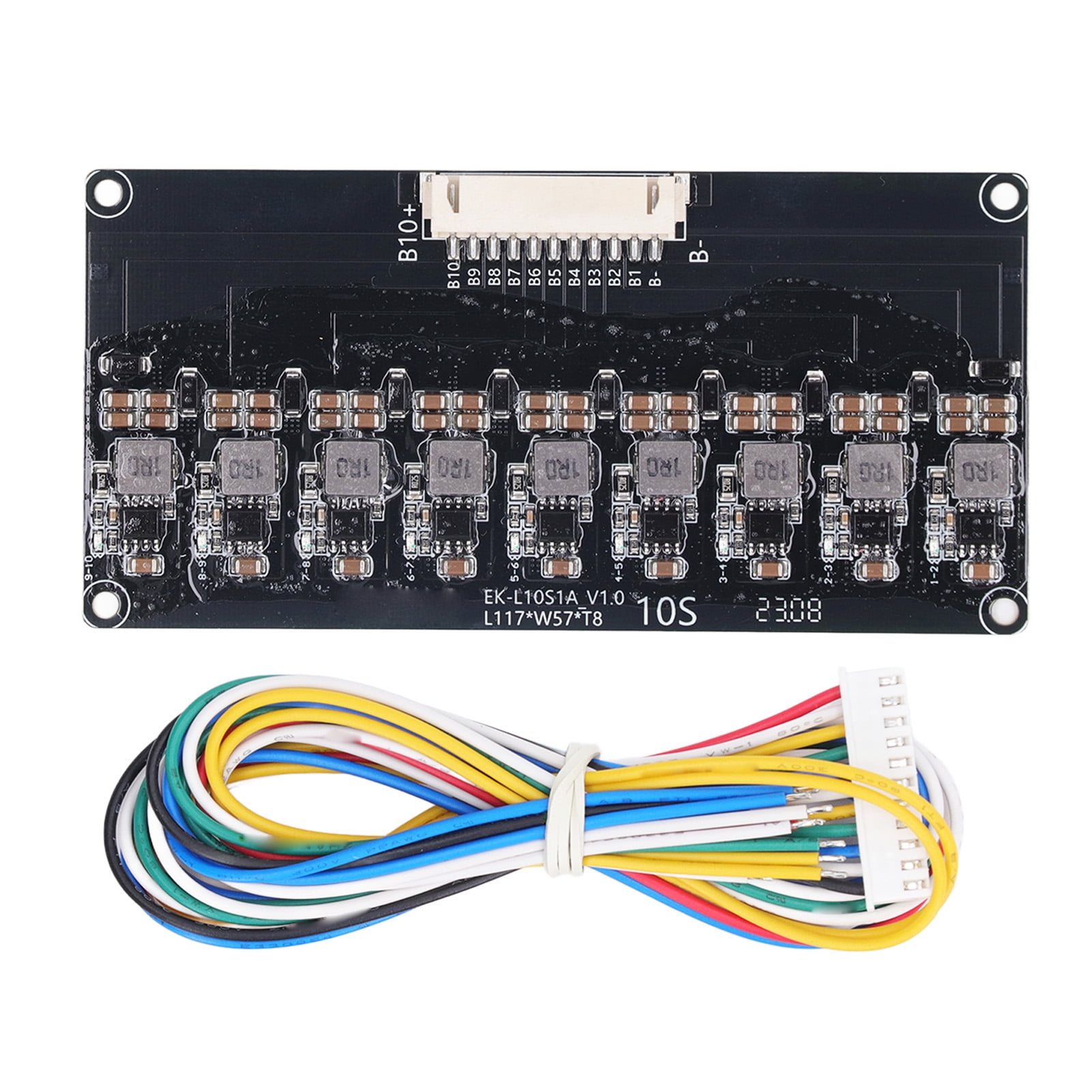 Módulo Ecualizador De Balanceador Activo 2A BMS Lifepo4 Li-Ion Lipo Litio 18650, Placa De