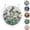 A, variant on 83 Pieces Acrylic Suncatcher Puzzle, 7.4 inDawn Blossom Sea Acrylic Sun Catcher Puzzle Kit for Doors Garden and Window Hanging, DIY Suncatcher Kits for Adults