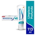 thumbnail image 1 of Pasta dental Sensodyne para sensibilidad limpieza profunda 113 g, 1 of 4