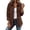 Coffee, variant on Womens Shacket Jacket Button Down Corduroy Style Shirt Coat Long Sleeve Loose Tunic Top with Pocket Chest Utility Pocket Layering Favorite