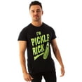 thumbnail image 2 of Rick And Morty Mens Black Short Sleeved T-Shirt, 2 of 5