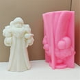 thumbnail image 4 of Aellinatey Christmas Sturdy Silicone Candle Mold Resin Craft Home Decoration Gifts, 4 of 9