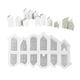 thumbnail image 4 of Ruifaya Molde de silicona para casas, moldes de resina para miniaturas, moldes para casas pequeñas, moldes para casas con paisajes, velas, jabón de aldea, yeso, Q9b4, 4 of 6