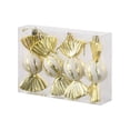 thumbnail image 3 of Decoración colgante de dulces de Navidad con cuerda, Adornos divertidos de de Navidad para decoración de aniversario de boda, año Nuevo, 4 Uds. Oro, 3 of 8