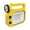 Yellow, variant on Yellow LED Search Light with COB Side Light USB Rechargeable IPX65 Waterproof 2400mAh for Camping Emergency