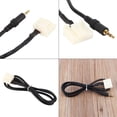 thumbnail image 3 of Cable adaptador de entrada de audio auxiliar de 3,5 mm para radio, reproductor de MP3, auriculares y teléfono para Toyota, 3 of 11