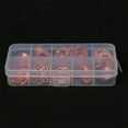 thumbnail image 4 of 200Pcs M5-14 Engine Oil Drain Plug Copper Crush Washer Seal O-Ring Gasket 9 Sizes in Box, 4 of 8