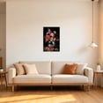 thumbnail image 4 of Floral disco ball canvas framed decorative painting, vintage still life print, wildflower bouquet, ultra-cool art poster print, wildflower bouquet, living room and bedroom, home decor., 4 of 10
