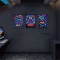 thumbnail image 3 of Hieng Video Game Wall Art Gaming Posters Gamer Wall Decor for Teen Boys Bedroom Graffiti Gamepad Headphones Canvas Prints Cool Pictures Pop Art Painting Men Room Decoration（Only canvas）, 3 of 6