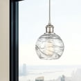thumbnail image 2 of Innovations Lighting  Ballston Athens Deco Swirl - 1 Light 6" Cord Hung Mini Pendant Polished Nickel, 2 of 2