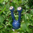 thumbnail image 2 of Arte Jardín Caracol Estatua Jardín Espía Artesanía Figuras al aire libre azul Sunnimix estatua de caracol de hadas, 2 of 8