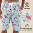 thumbnail image 5 of LazyOne Flamingo Men's Pajama Shorts – Funny Cotton Pajama Shorts for Men, Mens Sleep Shorts with Pockets (L), 5 of 7