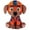 Orange / Brown, variant on PAW Patrol Jungle Pups, Rubble 8-Inch Plush Toy